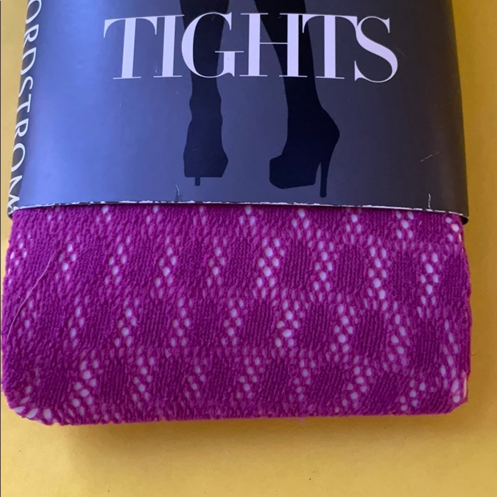 New vintage purple rosea Nordstrom tights